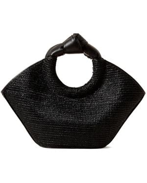 Hereu Knot-Detail Tote Bag - Black