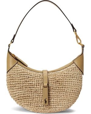 Polo Ralph Lauren Polo ID Schultertasche - Natur