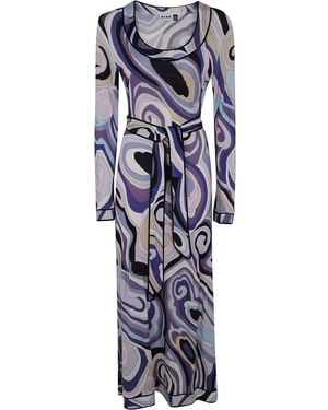 RIXO London London Maxi Dress - Blue