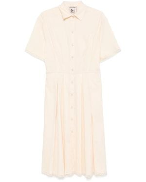 Semicouture Sharon ミディドレス - ホワイト