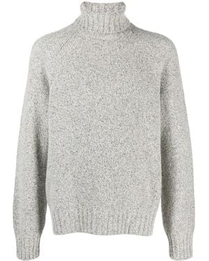 ZEGNA タートルネック セーター - グレー