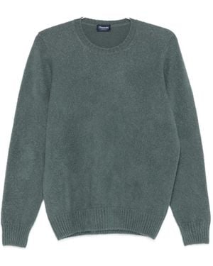 Drumohr Jersey con cuello redondo - Verde