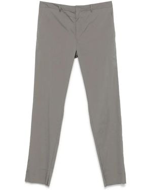 Prada Hose mit Triangel-Logo - Grau