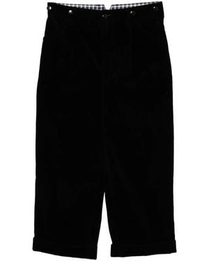 Junya Watanabe Ribfluwelen Broek - Zwart