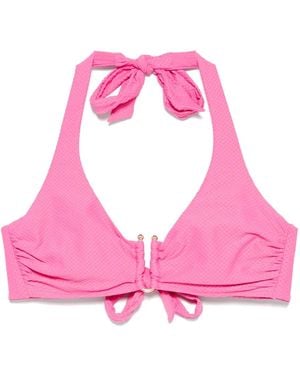 Heidi Klein Uバービキニトップ - ピンク