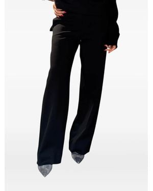 ..,merci Tonal-Stitching Pants - Black