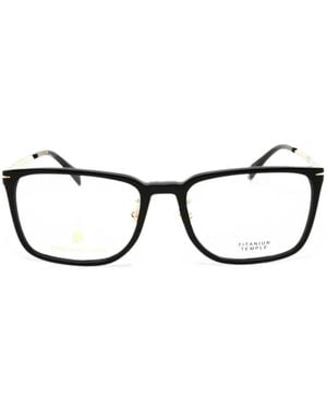 David Beckham Square-Frame Glasses - Black