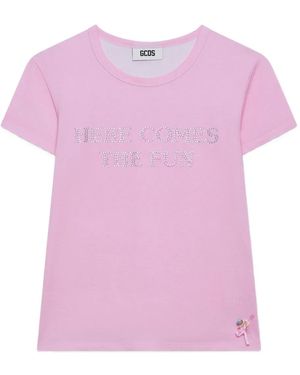 Gcds Polly Pocket Bling T-Shirt - Pink