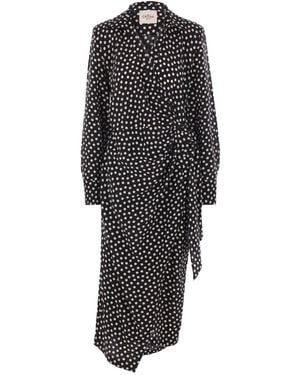 CRI.DA Vestido Como - Negro