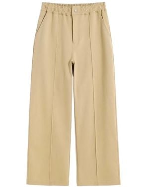 Oas Caspar Wide-Leg Pants - Natural
