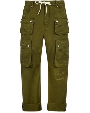 DSquared² Kawaii Multi-Pocket Pants - Green