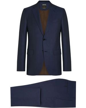ZEGNA Cashmere Suit - Blue