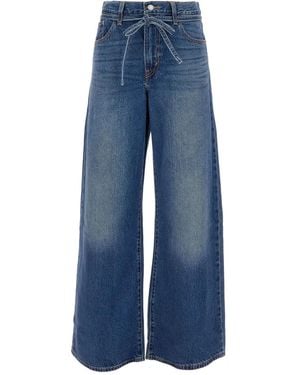 Levi's Jeans Met Gestrikte Taille - Blauw