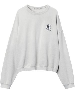 Alexander Wang ロゴ スウェットシャツ - ホワイト