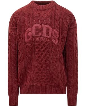 Gcds ロゴ プルオーバー - レッド