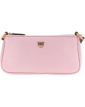 Pinko Mini Half Moon Cross Body Bag - Pink