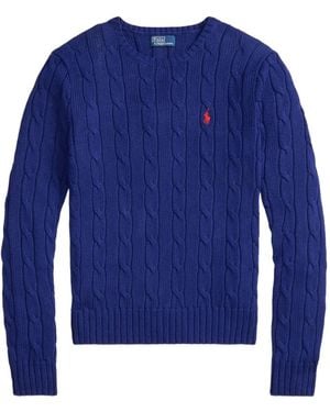 Polo Ralph Lauren Cable-Knit Jumper - Blue