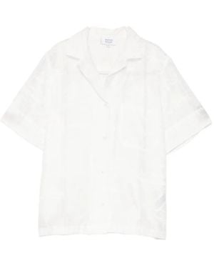 Maison Kitsuné Parisian Map Shirt - White