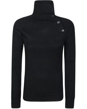 Dondup Button-Detailed Sweater - Black
