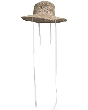 Scha Cappello Canotier Big - Bianco