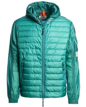 Parajumpers Hooded Quilted Jacket - Green