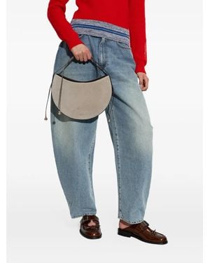 Furla Moonstone Shoulder Bag M - Blue