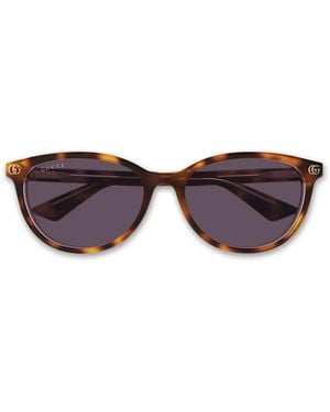 Gucci Tortoiseshell Sunglasses - Brown