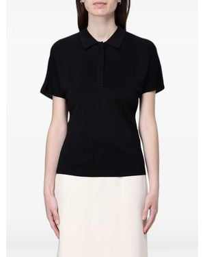 MEIMEIJ Short-Sleeve Polo Shirt - Black