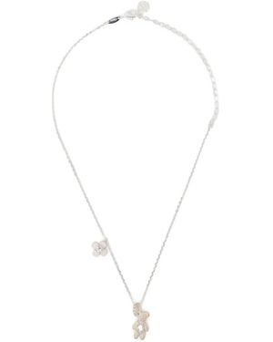 YVMIN Paradise Bear Necklace - White