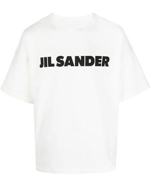 Jil Sander ロゴ Tシャツ - ホワイト