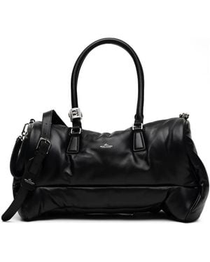 Maison Mihara Yasuhiro Saco Marinero Pucker Acolchado - Negro