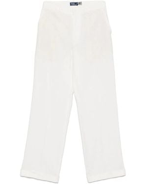 Polo Ralph Lauren Relaxed Straight-Leg Pants - White