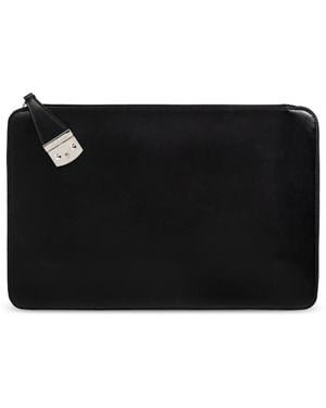 DSquared² Leather Briefcase - Black