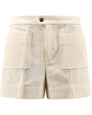 Soeur Front-pocket shorts - Natur