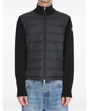 Moncler Logo-Detail Padded Jacket - Black