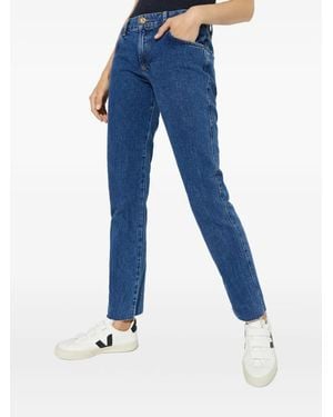 One Teaspoon Truckers Raw-Edge Jeans - Blue