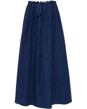 Aspesi Wrap Midi Skirt - Blue