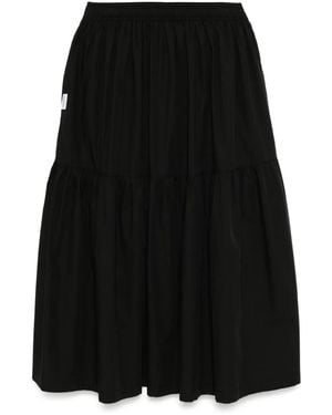 Chocoolate A-Line Skirt - Black