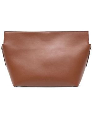 THEMOIRÈ Zoe Small Clutch Bag - Brown