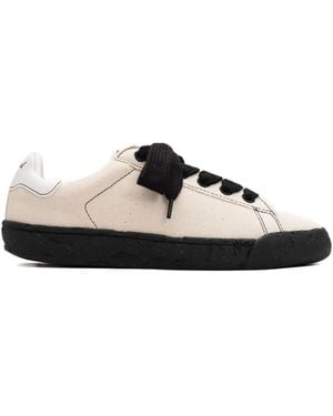 General Scale. Canvas Low-Top Sneakers - Black