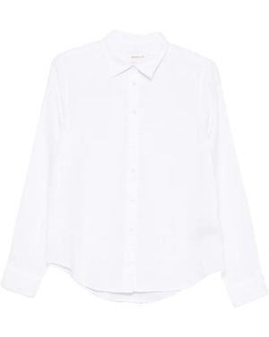 GANT Camisa De Manga Larga - Blanco