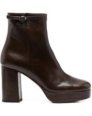 Roberto Festa Sofyra Round-Toe Boots - Brown