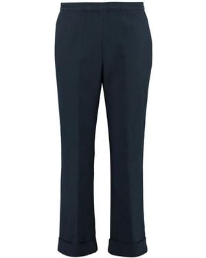Aspesi Straight-Leg Trousers - Blue