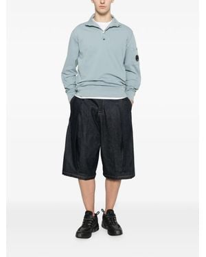C.P. Company Half-Zip Sweatshirt - Blue