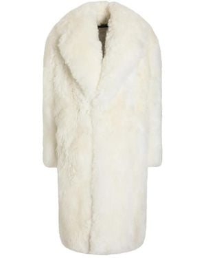Dolce & Gabbana Double-Breasted Coat - White
