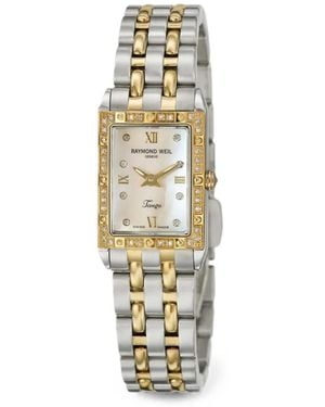Raymond Weil Tango Diamond-Embellished 19Mm Watch - Metallic