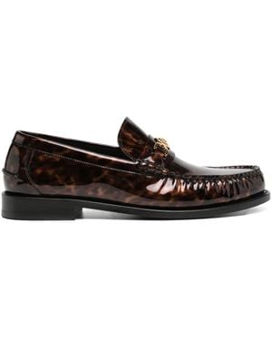 Versace Medusa '95 Leren Loafers - Zwart