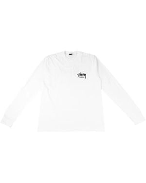 Stussy Osaka Long-Sleeve T-Shirt - White