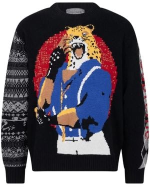 Supreme X Yohji Yamamoto X Tekken セーター - ブルー