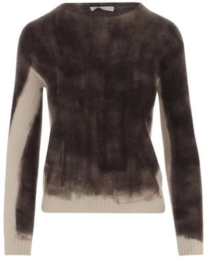 Oliver Lattughi Pull À Col Rond - Black
